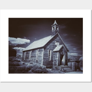 Ghost Town Church Posters and Art